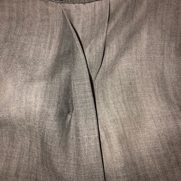 Gray Wash cloth & stone button down shirt - Picture 8 of 8